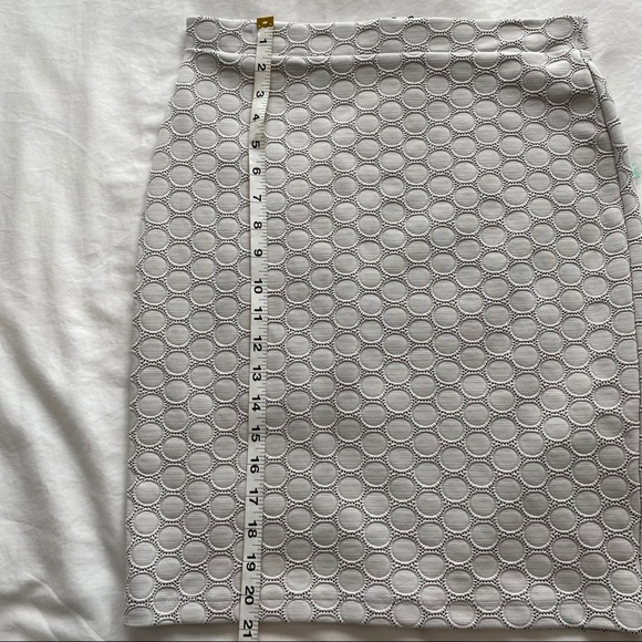 NWT Light grey pencil skirt. Size petite small - Picture 3 of 10
